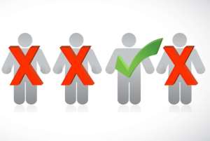 people selection row illustration design over a white background